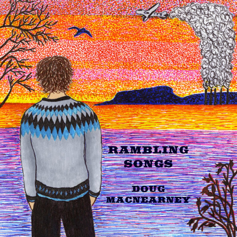 Doug MacNearney rambling songs album artwork