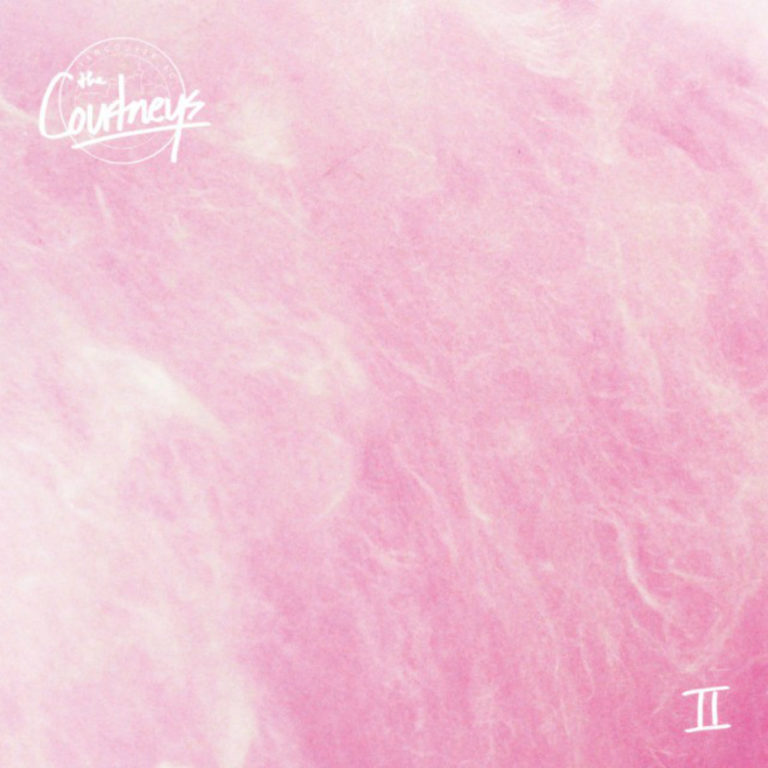 The Courtneys II album art pink swirl