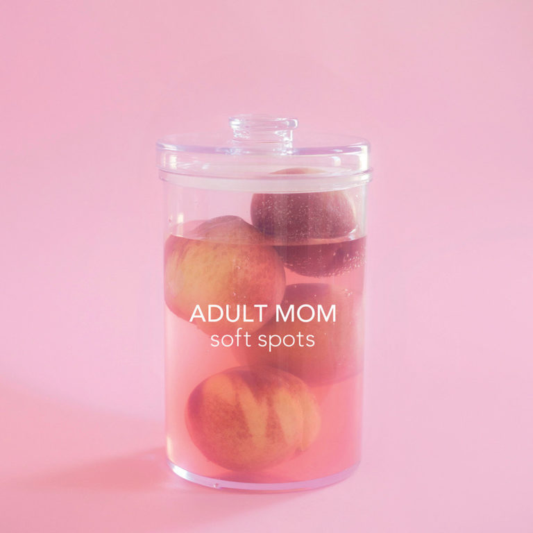 adult mom soft spots album cover peaches in jar