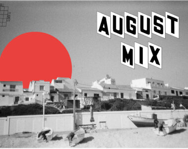 august mix cover beach scene