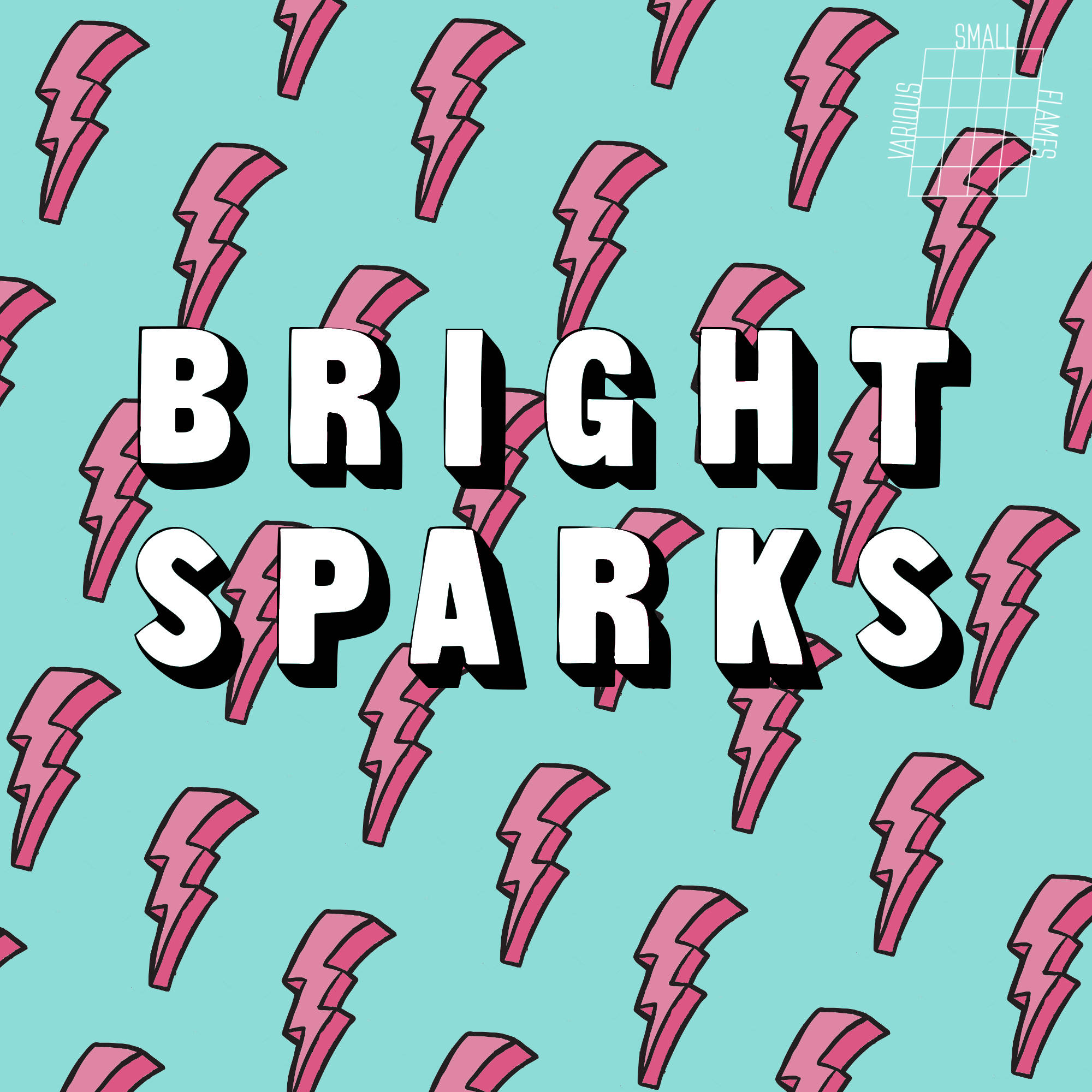Bright Sparks cover various small flames