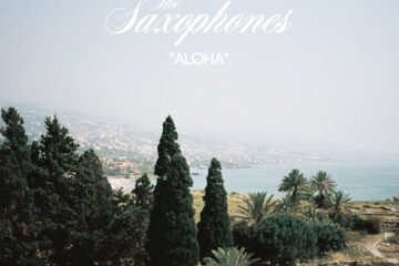 saxophones aloha artwork