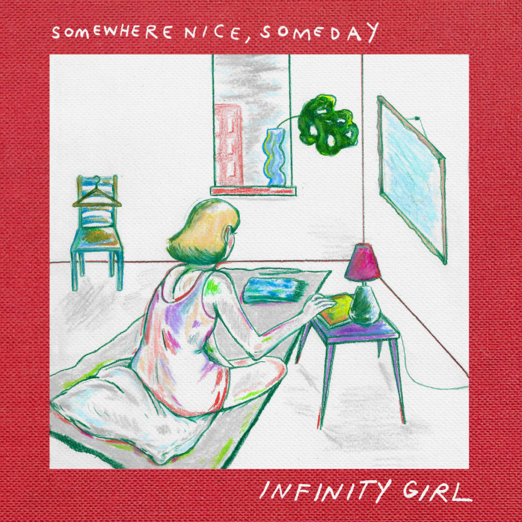 infinity girl somewhere nice someday album art