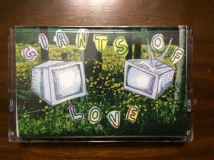 photo of trust fall giants of love cassette tape