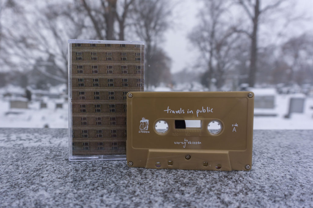 photo of vierzig skizzen cassette tape