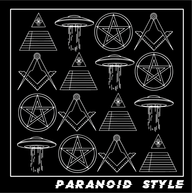 paranoid style artwork symbols