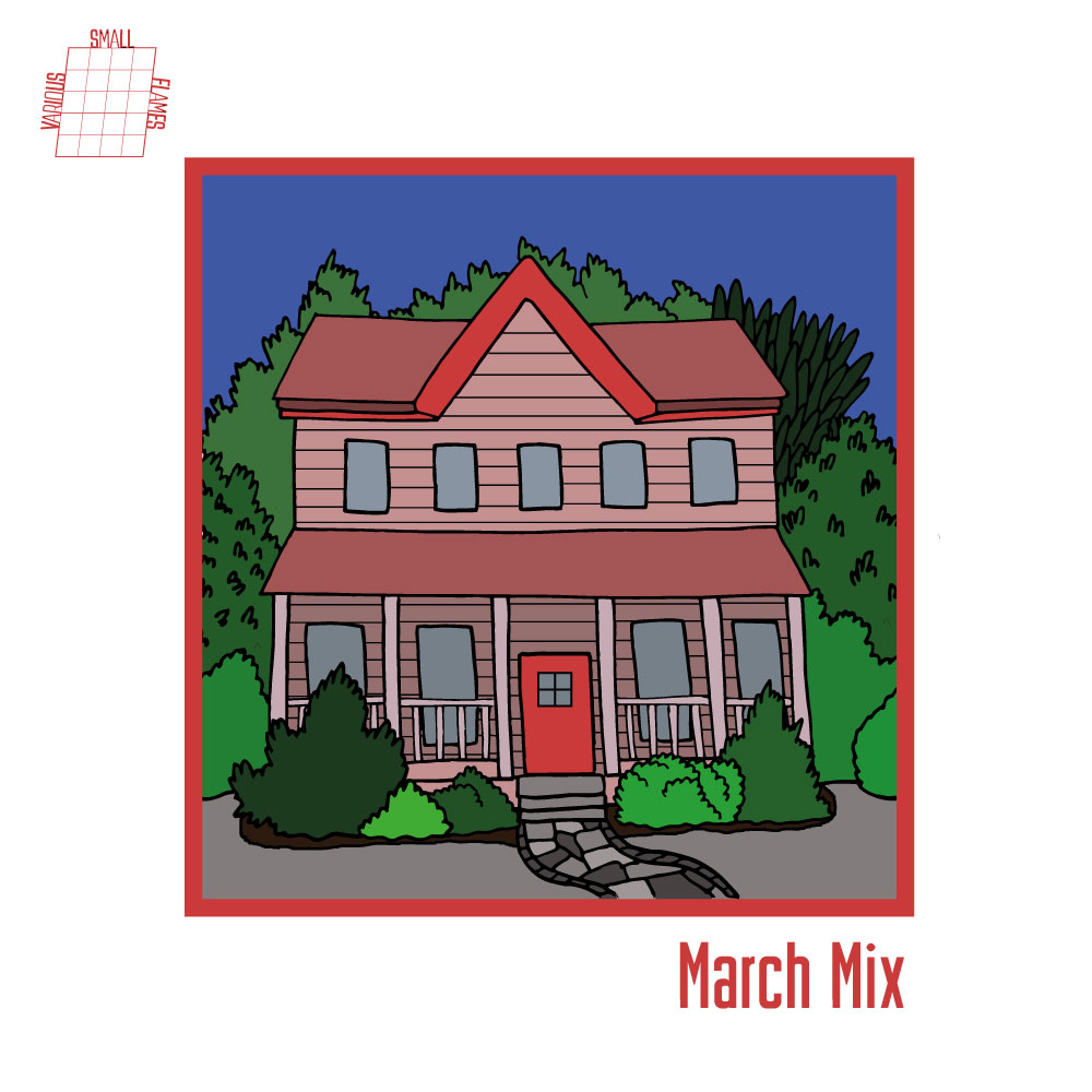 march mix house illustration