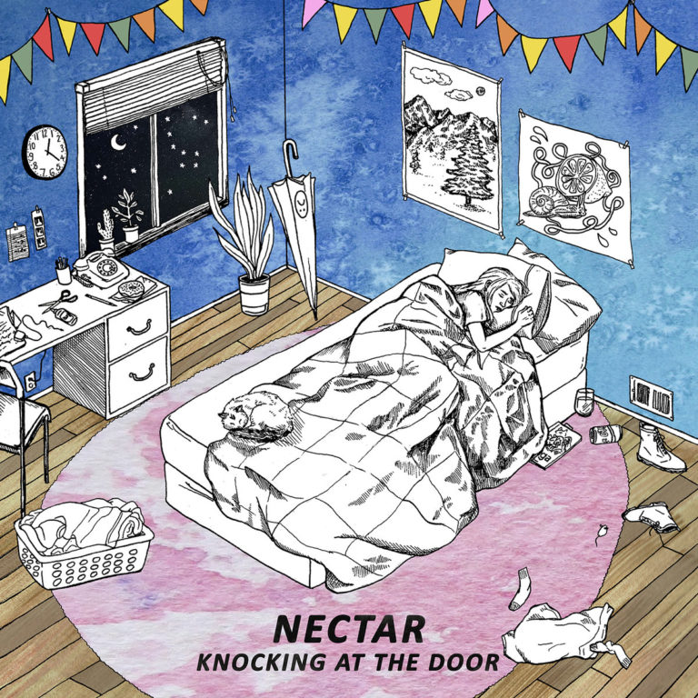 nectar knocking at the door album art bedroom drawing