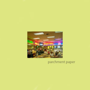 Museum Food Court parchment paper album cover