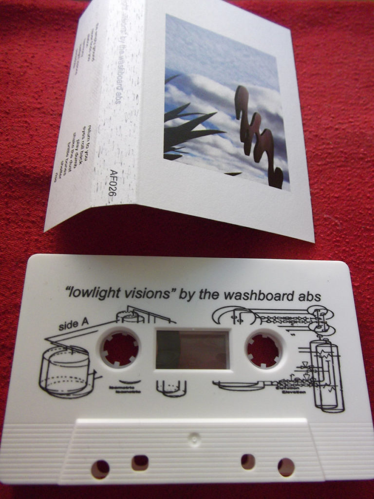 photo of The Washboard Abs lowlight visions cassette tape