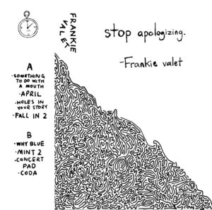 frankie valet stop apologizing album art