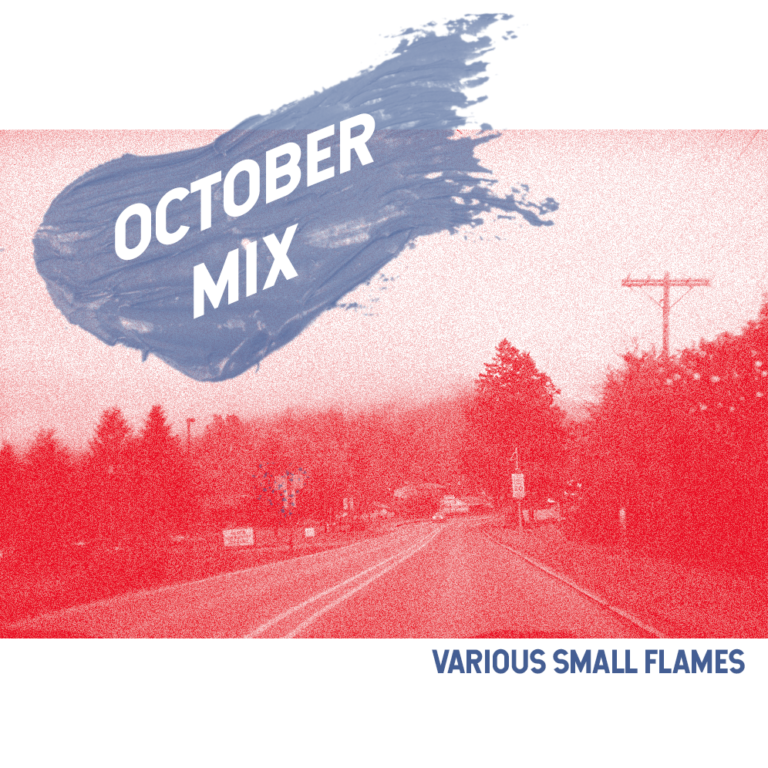 cover art for various small flames october mix