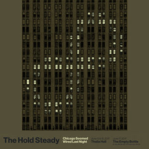 The Hold Steady Live in Chicago art