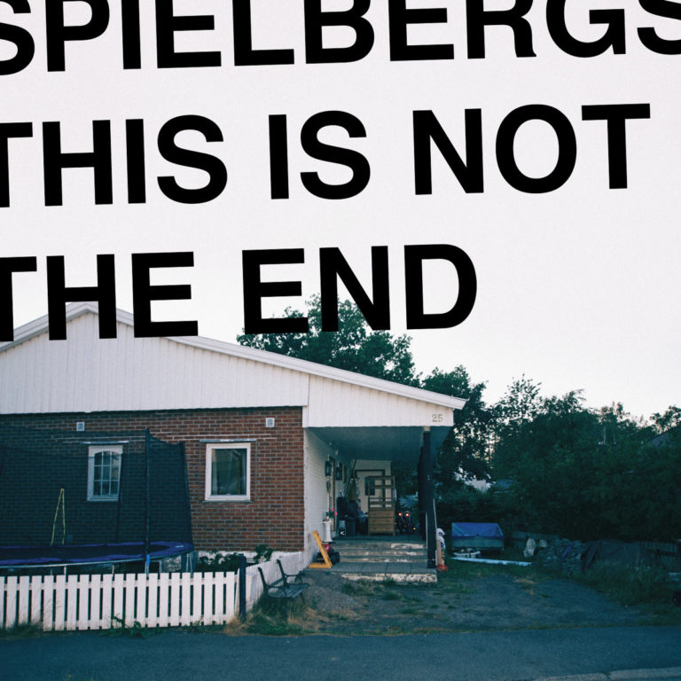 spielbergs this is not the end artwork