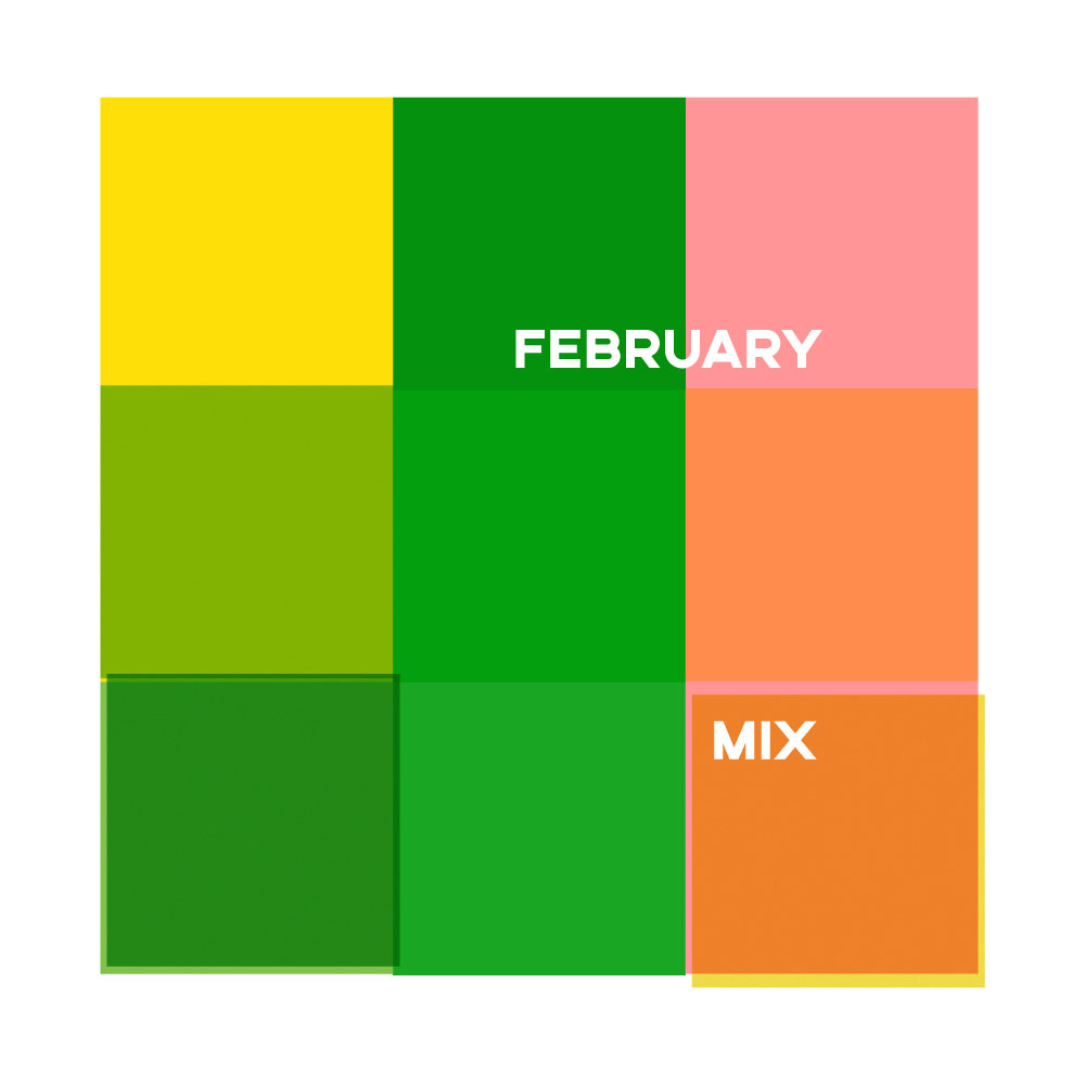 february mix cover art