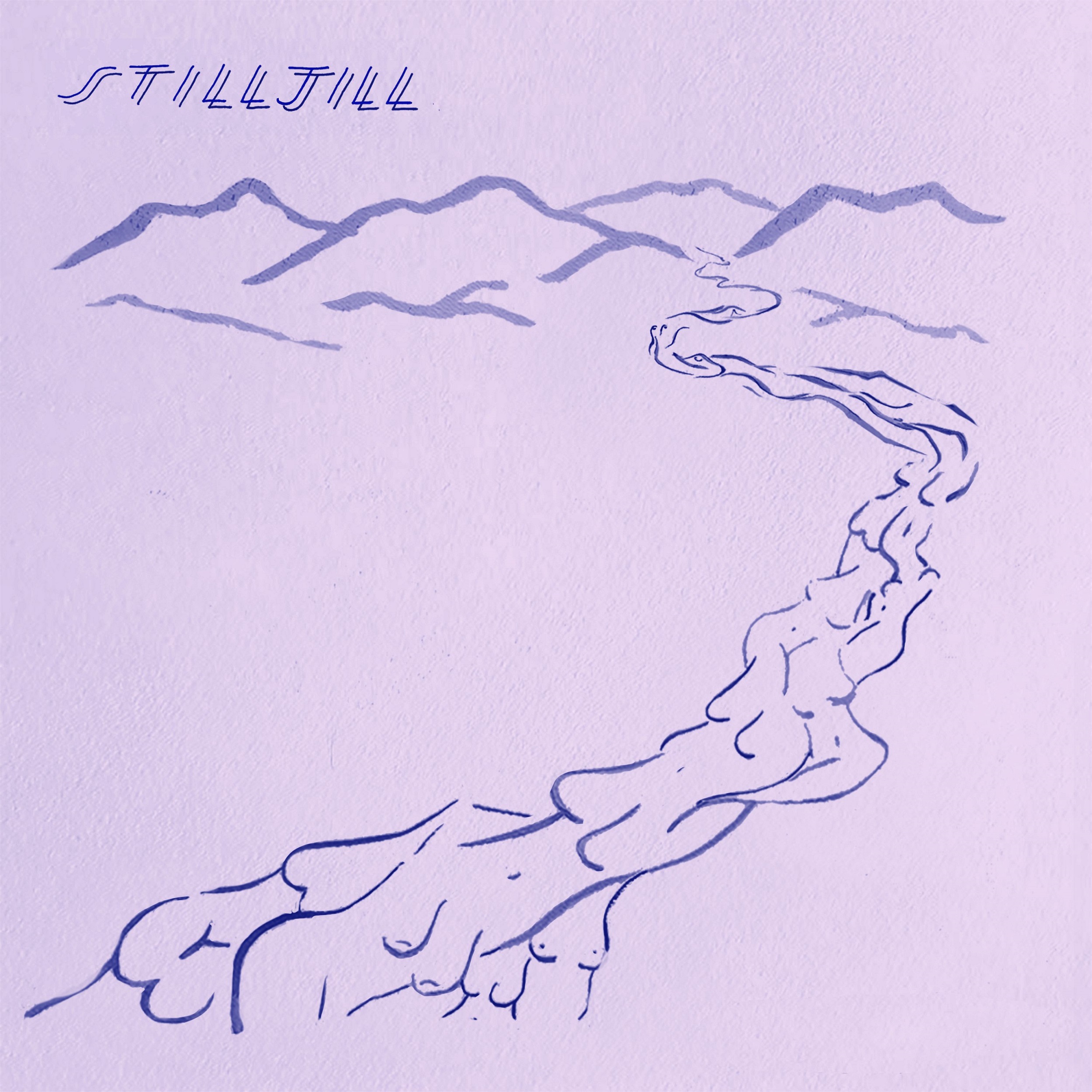 artwork for Waterslides, an EP by the band Stilljill