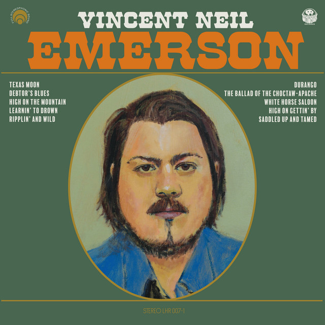 Artwork for the self-titled album by Vincent Neil Emerson