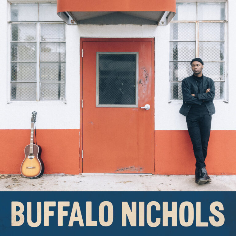 buffalo nichols album cover - photo of nichols standing next to guitar in front of orange door