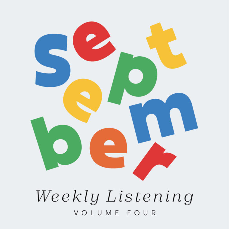 September Weekly listening volume 4