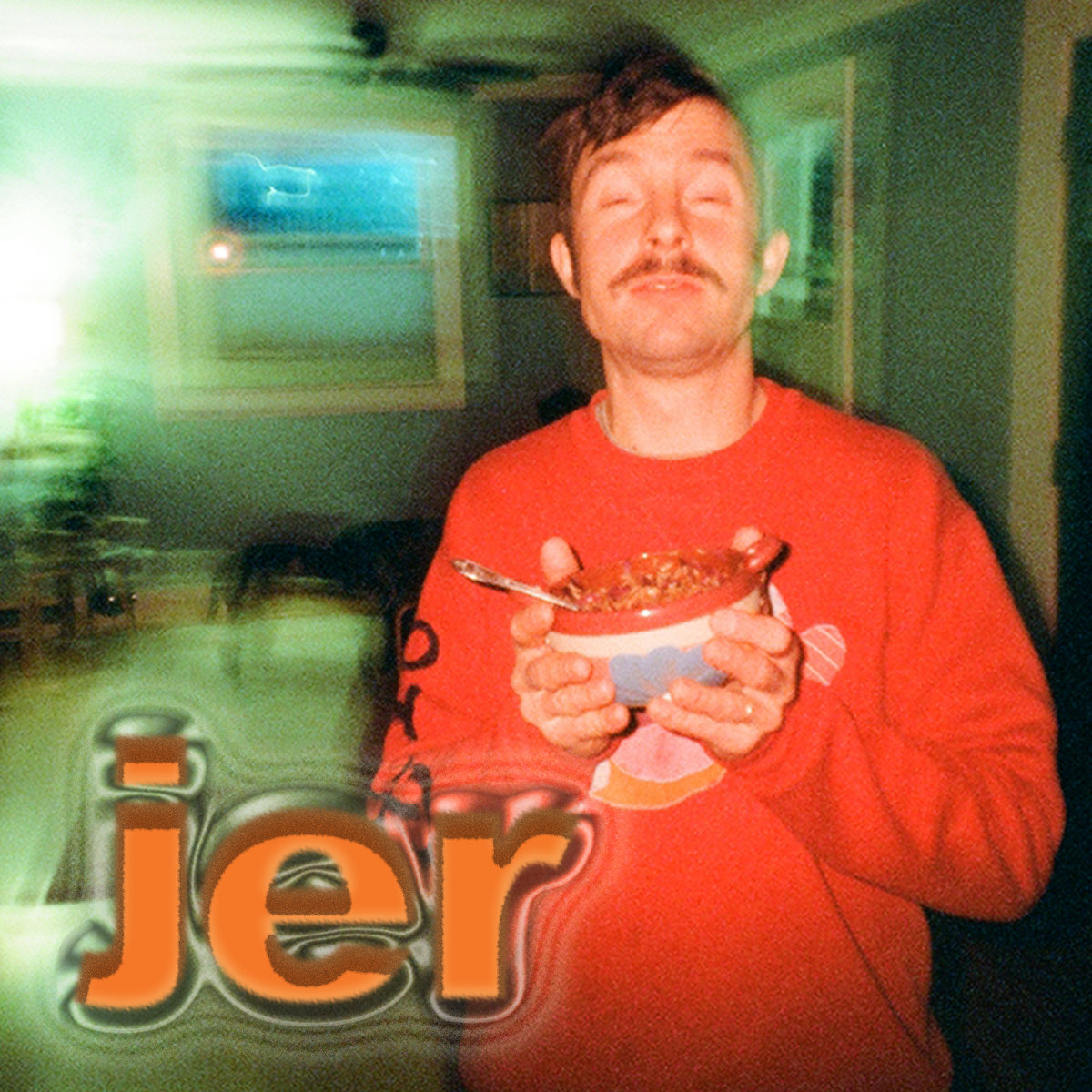 artwork for the self-titled album from jer on bud tapes