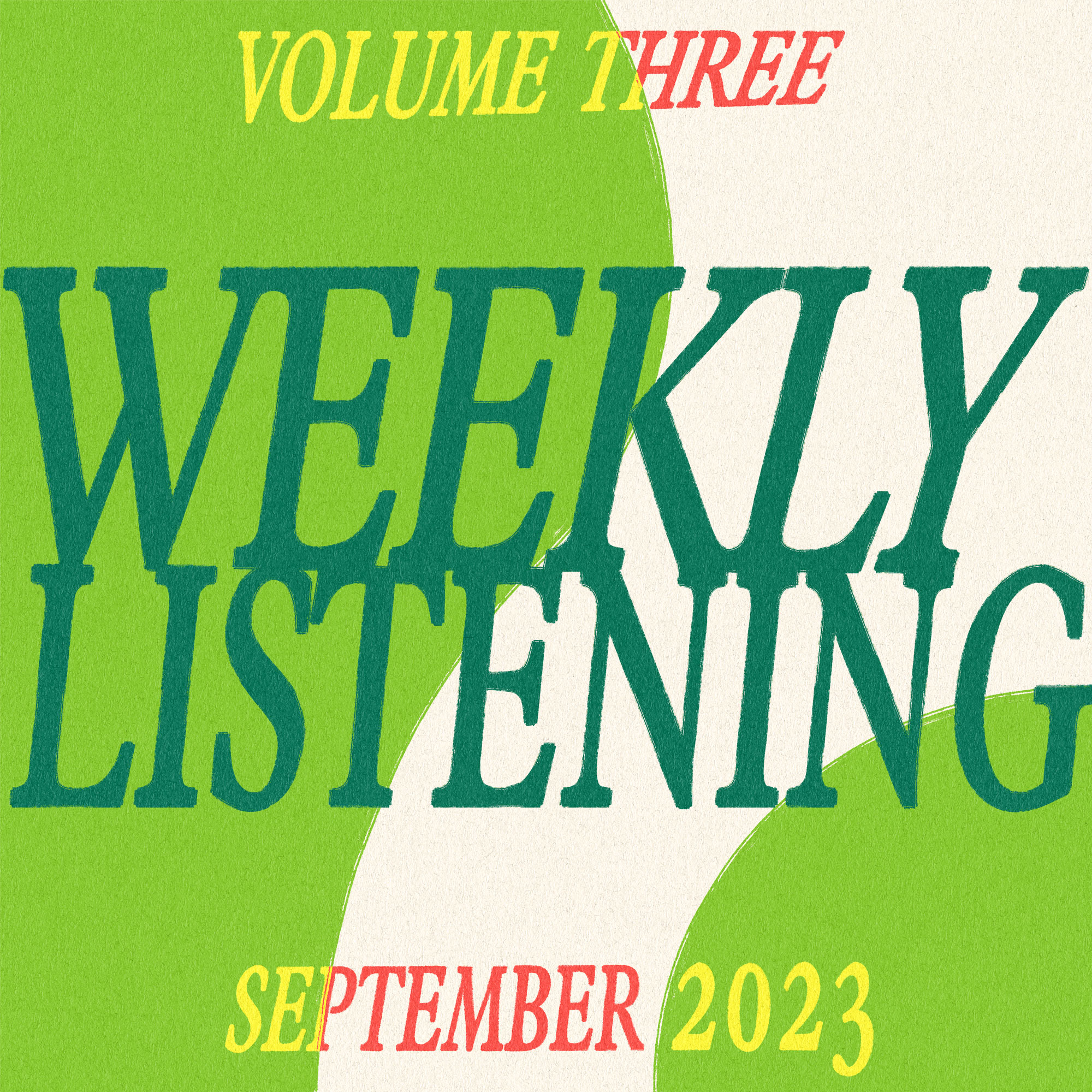 weekly listening september 2023 volume 3