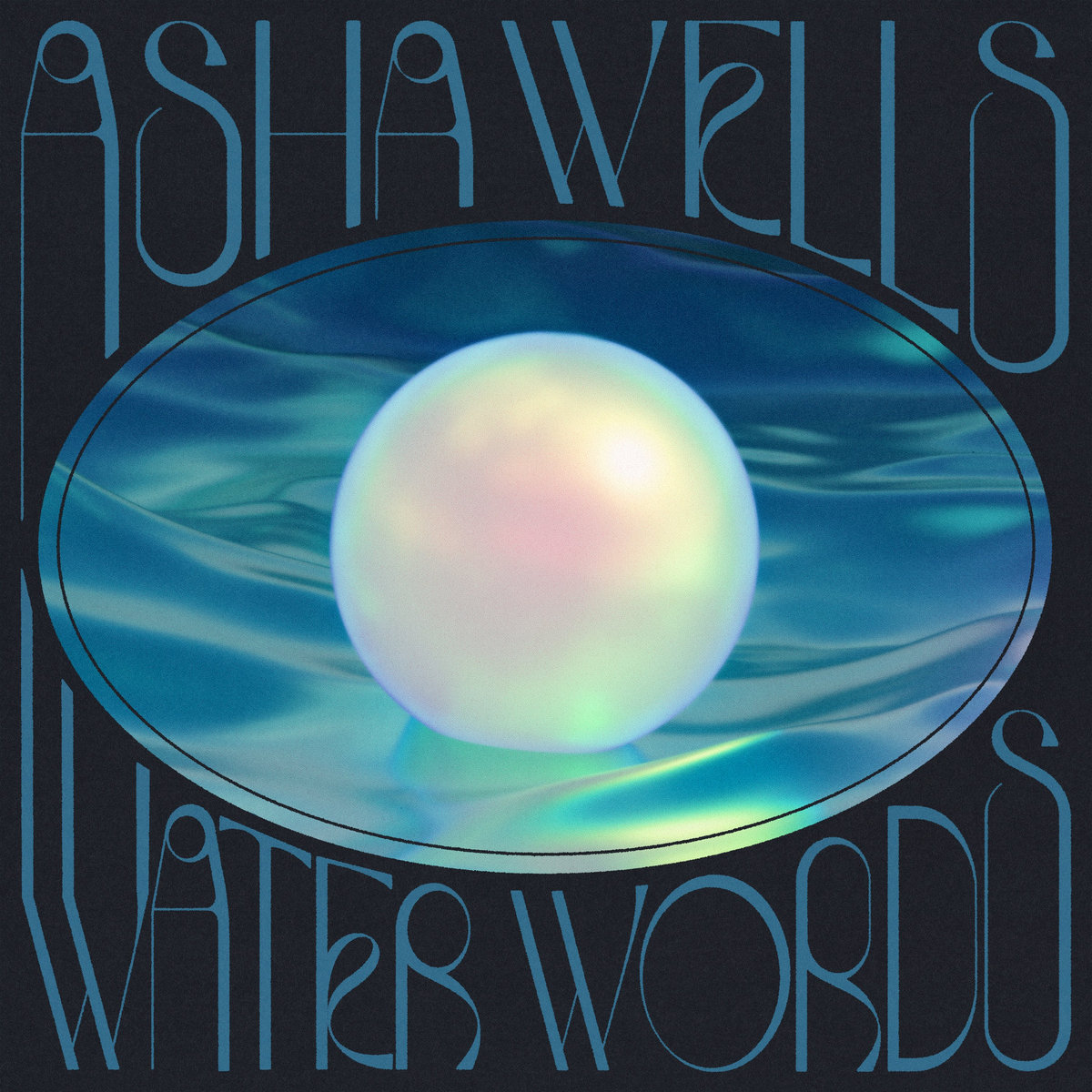 asha wells water words album art