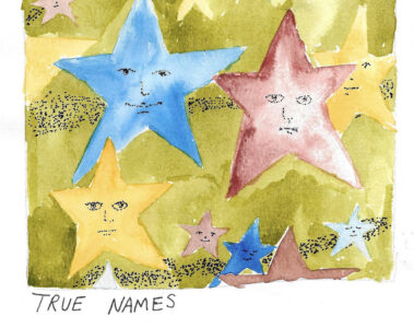 artwork for True Names on Worry Bead Records